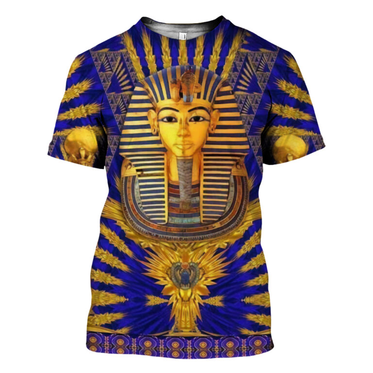 3D Printed Pharaoh Face Blue Clothes qs010202 – ChikePOD