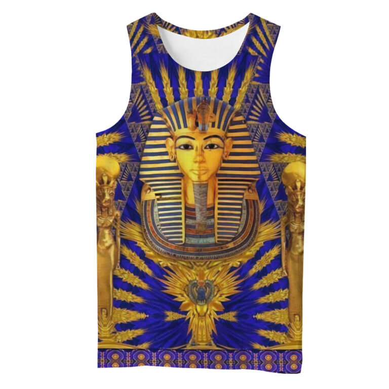 3D Printed Pharaoh Face Blue Clothes qs010202 – ChikePOD