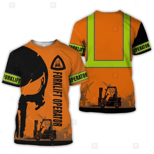 Forklift Operator 3D All Over Printed Clothes DT232 photo review