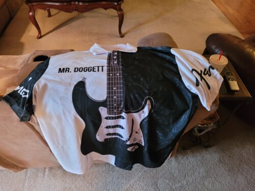 Personalized Name Guitar Tom Morello Stratocaster 3D All Over Printed Clothes HK239 photo review